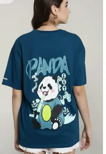 Fabflee | women's Relaxed Fit Graphic Printed T-Shirt