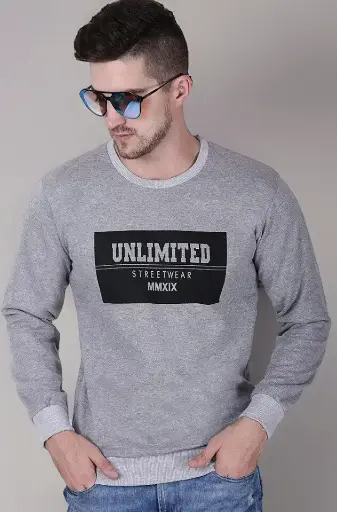 STYVIBE | Limitless Style Men's Graphic Printed | Sweatshirt