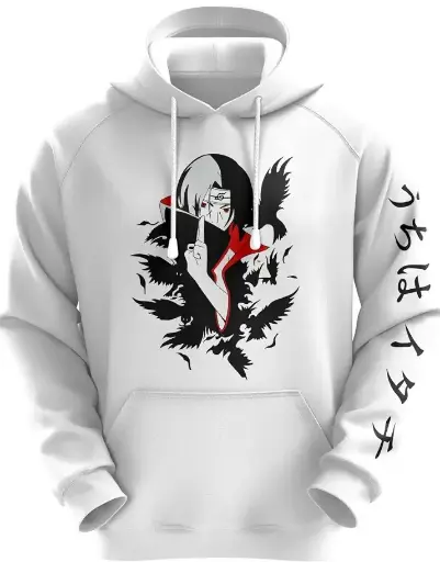 Anime Hoodie | Rough Shinobi Itachi Uchiha