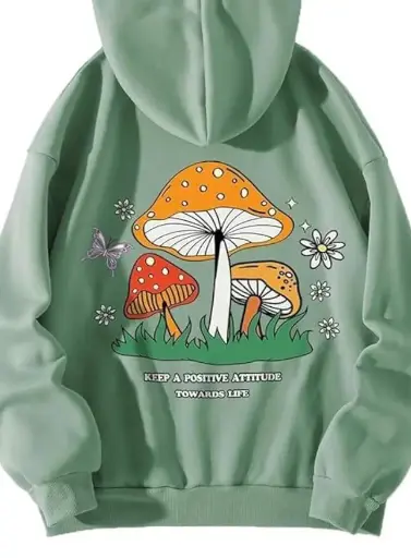 PDKFashion | Regular Fit  full Sleeve Graphic Hoodie