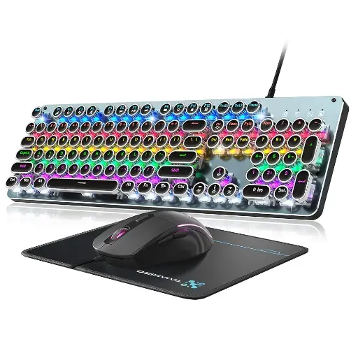 Typewriter | Mechanical Gaming Keyboard and Mouse
