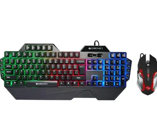 ZEBRONIC | Optimus Gaming keyboard and Mouse