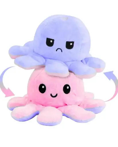 Storio Toys | Reversible Octopus Plush Soft Toy