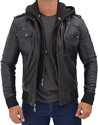 Luis | Leather men's Jacket