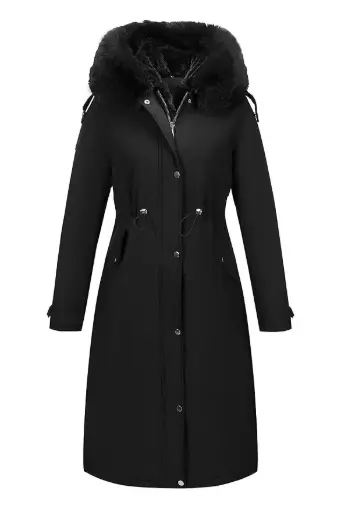 RISISSIDA | Nordic Explorer | Women's Fur Lined Bubble Coat 
