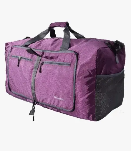 Woogwin | Waterproof Travel Duffel | Purple 