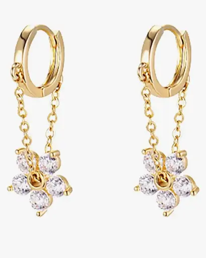 ARZONAI | Sterling Silver Flower Earrings