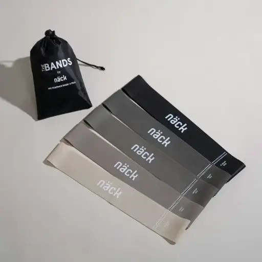 Näck | Mini Resistance Bands for Strength Training | Set of 5