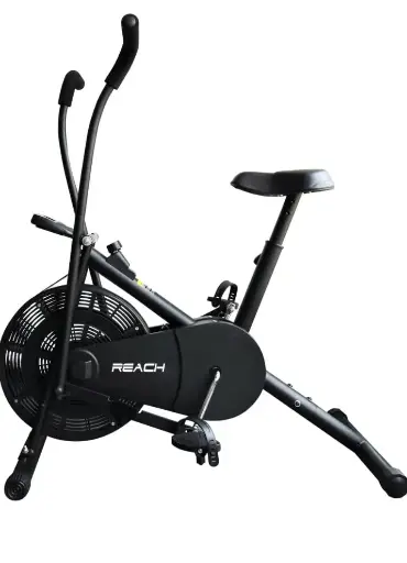 Reach AB 110 Upright Air Bike With Adjustable Moving/Stationary Handle