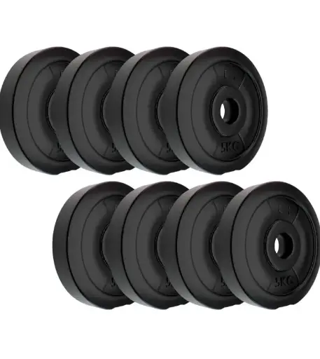 Symmetric PVC Weight Plate Set | 40kg Combo