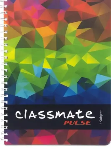 Classmate Pulse A4 Spiral Notebook Pack of 4 | Smooth Cover & 200 Pages
