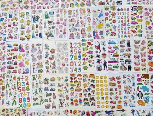 Eclet | Cartoon Puffy 3D PVC Stickers