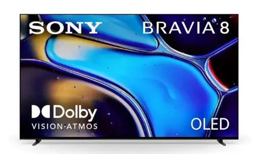 Sony | Bravia 8 65XR80 | 65-inch |  OLED 4K Ultra HD Smart Google TV | Dolby Vision HDR | Exclusive Features for PlayStation 5