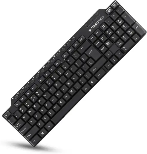 Zebronics | 114-Key Multimedia USB Keyboard | ZEB-KM2100