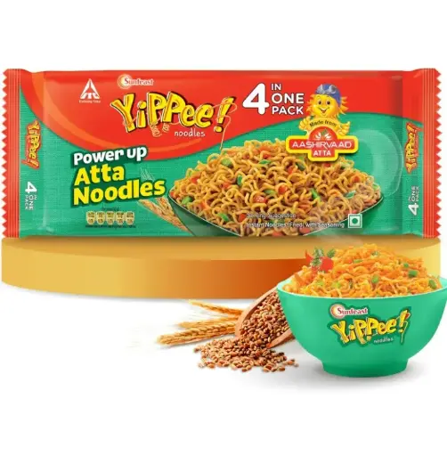 Sunfeast Yippee | Power-Up-Long Non-Sticky Instant Noodles