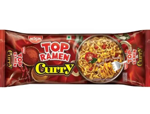 Nissin Top Ramen  - Veg Curry Instant Ramen Noodles