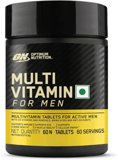Optimum Nutrition Multivitamin | 60 Tablets with 26 Essential Nutrition