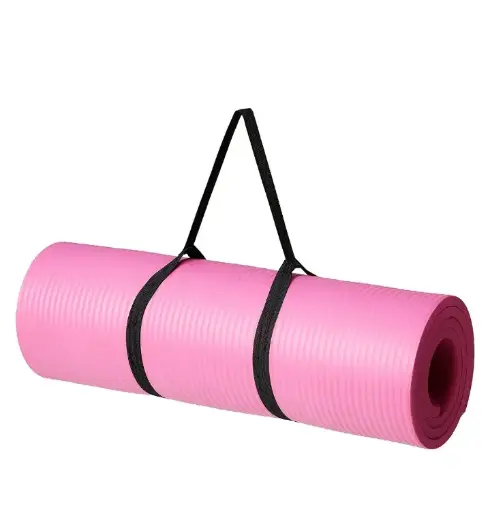 Amazon Basics | 1/2 Inch Extra Thick 
Pink Exercise Yoga Mat