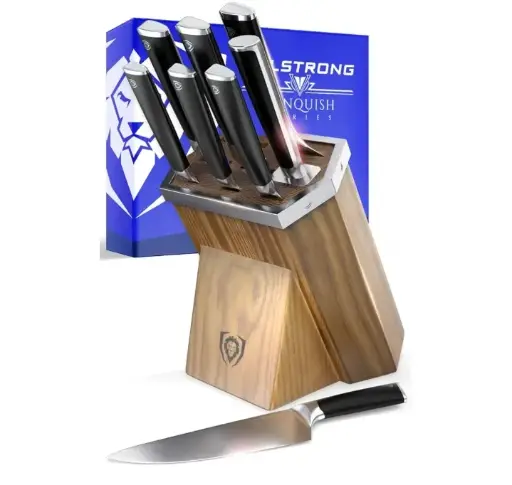Dalstrong 8-Piece Vanquish Series Knife Black Set