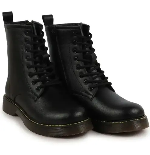 FAUSTO | Men's Black Lace up Boots
