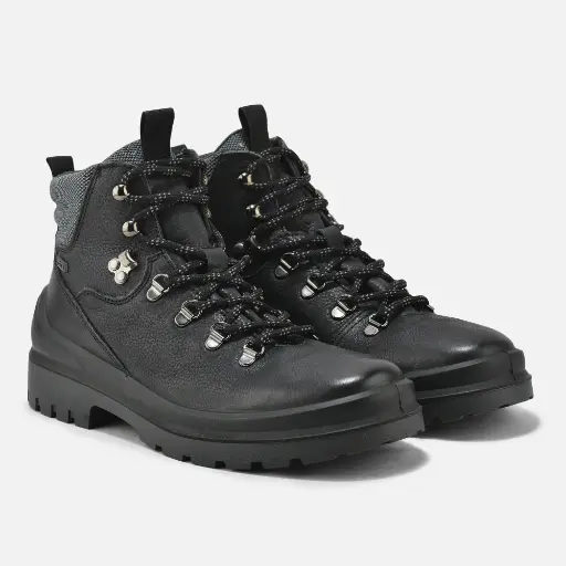 WOODLAND | Black Lace up Boot for Men