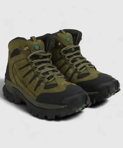 WOODLAND | Olive Green Boot for Men
