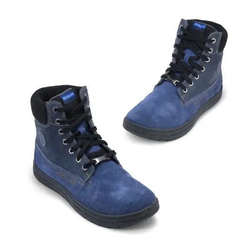 WOODLAND | Blue High Ankle Sneaker