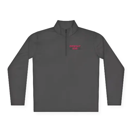 Iron Grey | Unisex quarter zip Pull over