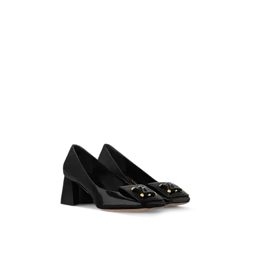 LOUIS VUITTON | Black Luxe Shake Pumps